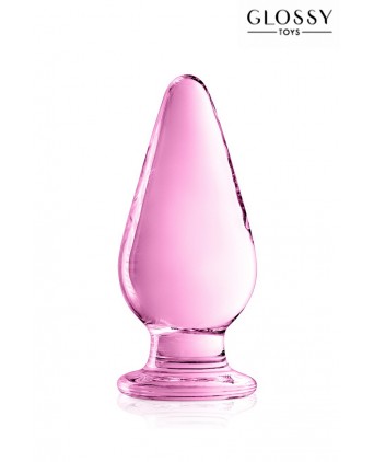 Plug anal verre Glossy Toys n° 26 Pink - Plugs, anus pickets