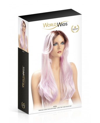 Perruque Aya parme - World Wigs - Perruques femme