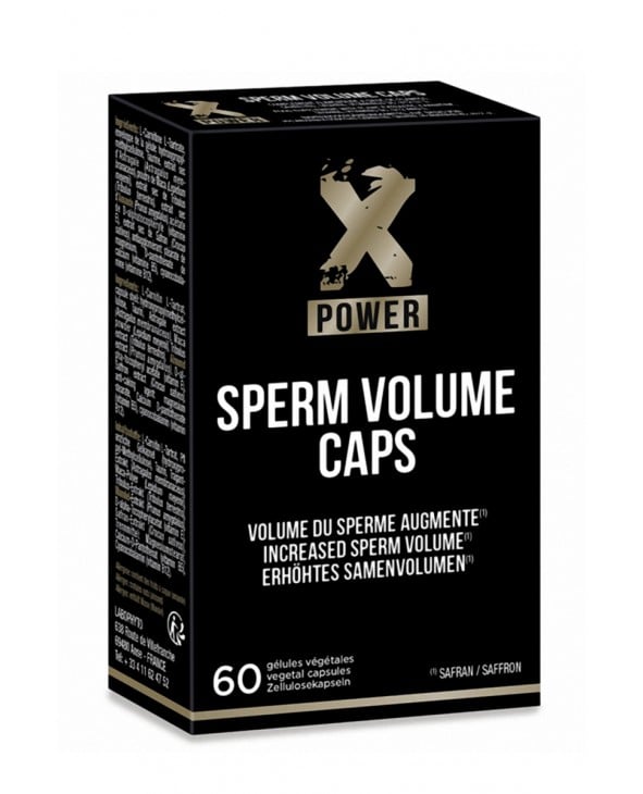Sperm Volume Caps (60 gélules) - XPower - Aphrodisiaques homme