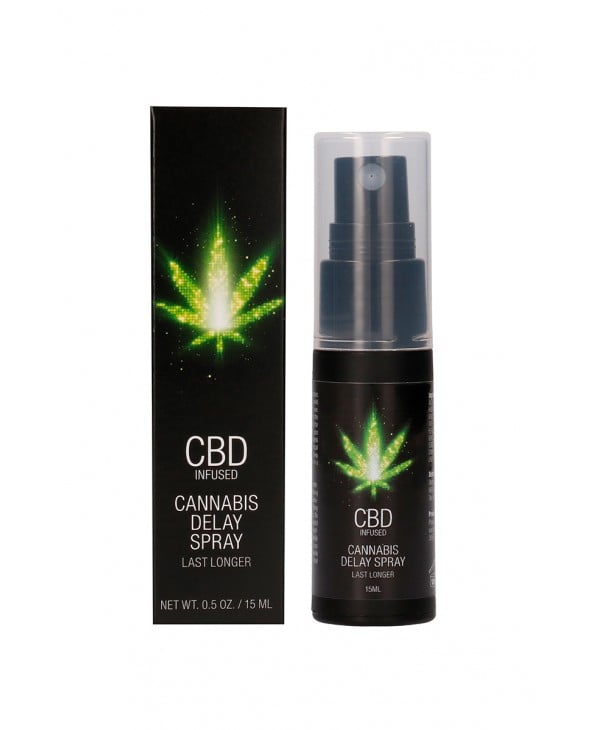 Spray retardant CBD Cannabis 15ml - Retarder éjaculation
