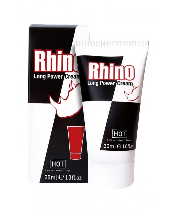 Crème retardante Rhino Long Power Cream 30ml - HOT - Retarder éjaculation