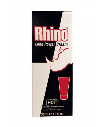 Crème retardante Rhino Long Power Cream 30ml - HOT - Retarder éjaculation