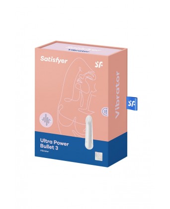 Ultra power bullet 3 blanc - Satisfyer - Stimulateurs clitoris