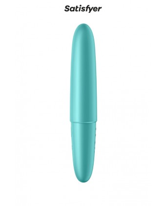 Ultra power bullet 6 turquoise - Satisfyer - Mini vibromasseurs