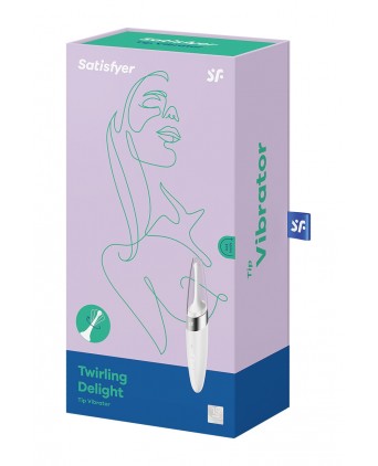 Stimulateur Twirling Delight Blanc - Satisfyer - Stimulateurs clitoris