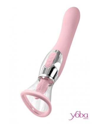 Stimulateur 4 en 1 Harmony rose - Yoba - Stimulateurs clitoris