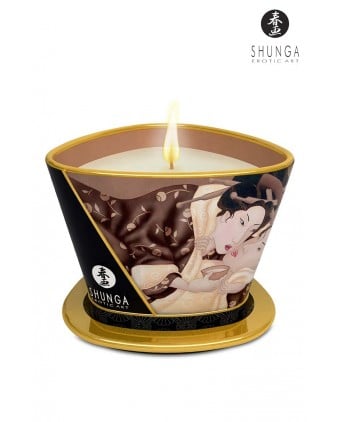 Bougie à massage parfum Chocolat - Shunga - Import busyx
