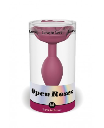 Plug Open Roses M - Love to Love - Plugs, anus pickets