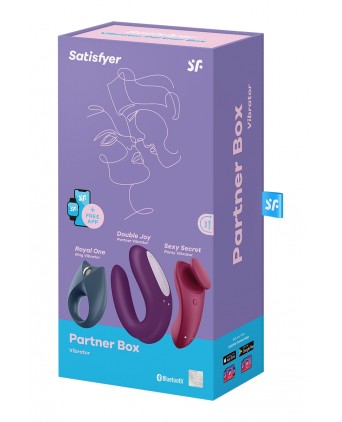 Coffret Partner Box 3 - Satisfyer - Coffrets sextoys