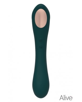 Double stimulateur Quiver vert - Stimulateurs clitoris