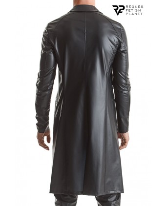 Manteau long wetlook Sergio - Regnes - Prêt à porter