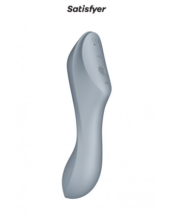 Stimulateur Curvy Trinity 3 gris - Satisfyer  - Stimulateurs clitoris