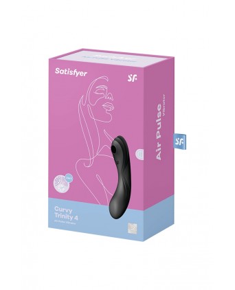 Stimulateur Curvy Trinity 4 - satisfyer - Stimulateurs clitoris
