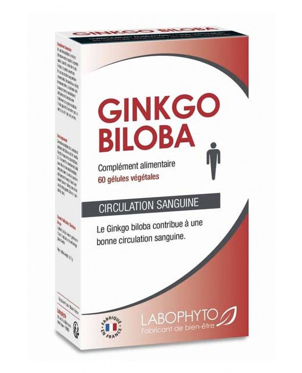 Ginkgo Biloba extra fort (60 gélules) - Aphrodisiaques homme
