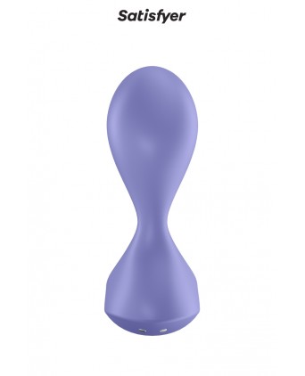 Plug anal connecté Sweet Seal lilas - Satisfyer - Plugs, anus pickets