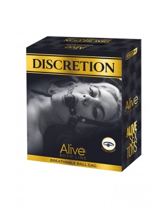 Baillon Discretion rouge - Alive - Baillons, gagballs