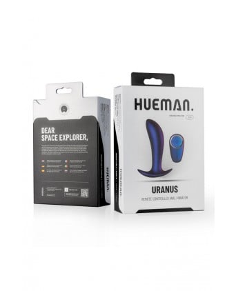 Plug vibrant télécommandé Uranus - Hueman - Plugs, anus pickets