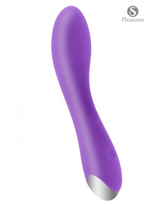 Vibromasseur rechargeable smooth violet - SPleasures - Import busyx