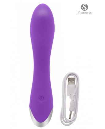 Vibromasseur rechargeable smooth violet - SPleasures - Import busyx