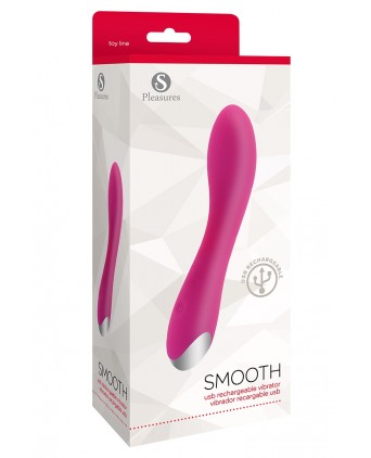 Vibromasseur rechargeable smooth rose - SPleasures - Import busyx