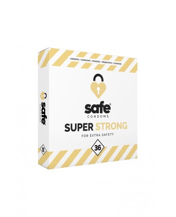 36 préservatifs Safe Super Strong - Préservatifs
