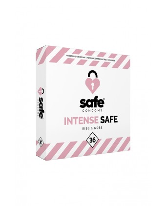 36 préservatifs Safe Intense - Préservatifs