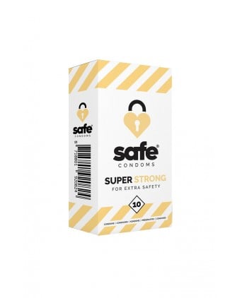 10 préservatifs Safe Super Strong - Préservatifs