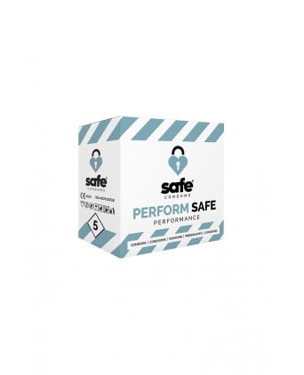 5 préservatifs Safe Performance - Préservatifs