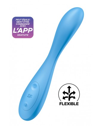G-Spot Flex 4+ bleu - Satisfyer - Stimulateurs point G