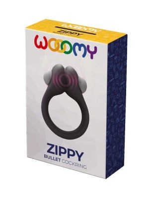 Cockring vibrant Zippy - Wooomy