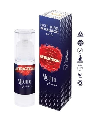 Huile de massage Hot Kiss Mojito
