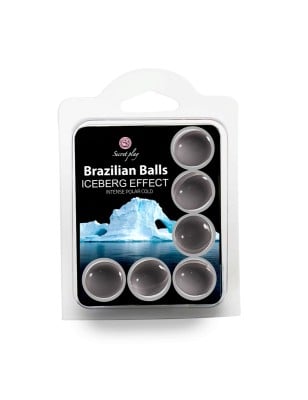 6 Brazilian balls Effet Iceberg 