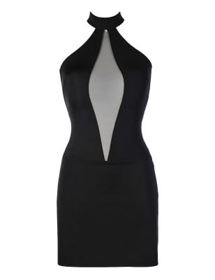 Robe noire V-9269 - Axami
