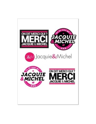 Stickers Jacquie et Michel
