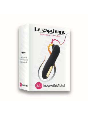 Stimulateur clitoridien Le captivant - Jacquie et Michel