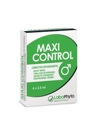 Lingettes retardantes Maxi Control - Labophyto - Retarder éjaculation