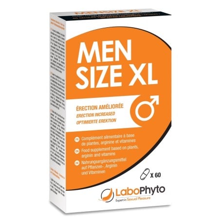 Men Size XL (60 gélules) - Gels agrandisseurs du pénis