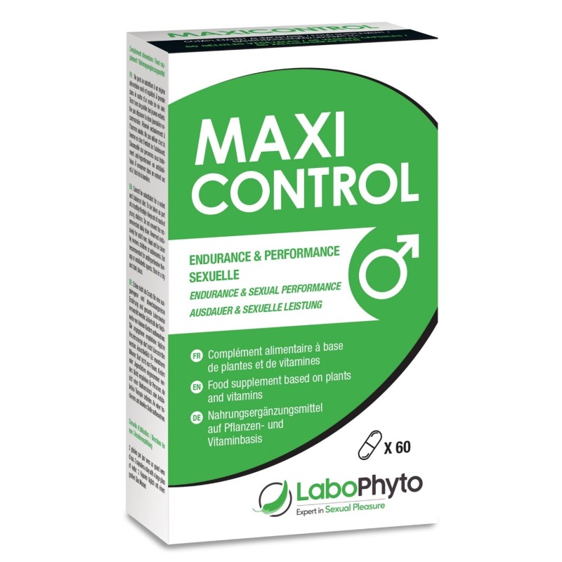60 gélules retardantes Maxi Control - Retarder éjaculation