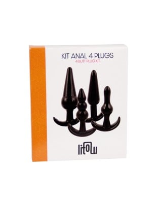 kit d'entrainement anal 4 plugs - Litolu