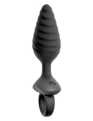 Plug vibrant flexible avec Design en spirale - Anos