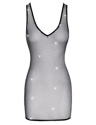 Mini robe maille et strass - Cottelli PARTY