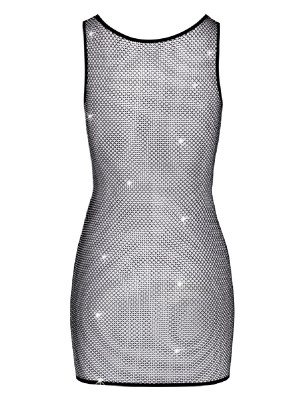Mini robe maille et strass - Cottelli PARTY