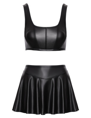Ensemble Top bustier court et mini-jupe - Cottelli PARTY 