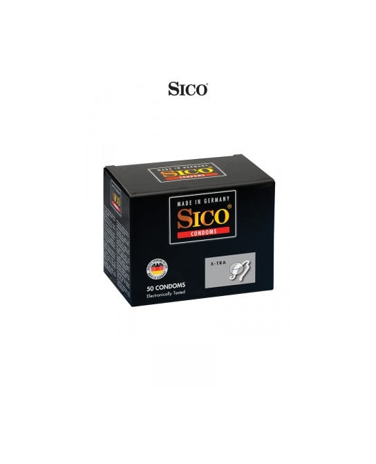 50 préservatifs Sico X-TRA - Préservatifs