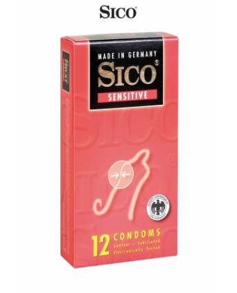 12 Préservatifs Sico SENSITIVE - Préservatifs