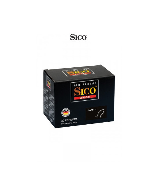 50 préservatifs Sico SAFETY - Préservatifs
