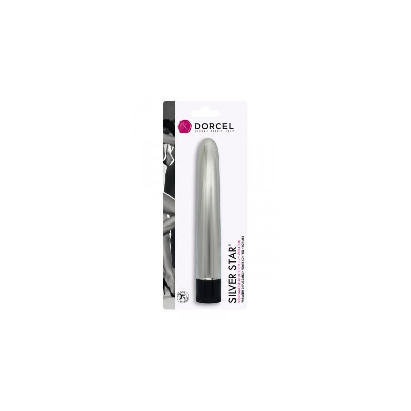 Vibromasseur Siver Star - Dorcel - poubelle