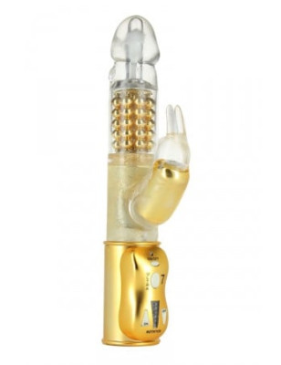 Vibromasseur Orgasmic Rabbit Gold - Dorcel - poubelle