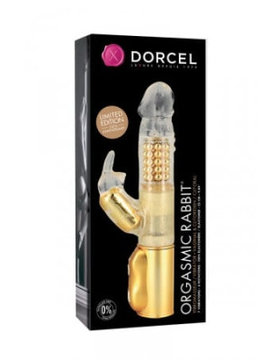 Vibromasseur Orgasmic Rabbit Gold - Dorcel - poubelle