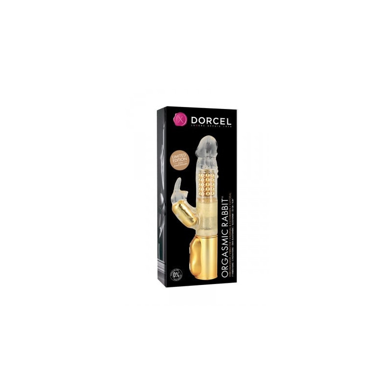 Vibromasseur Orgasmic Rabbit Gold - Dorcel - poubelle